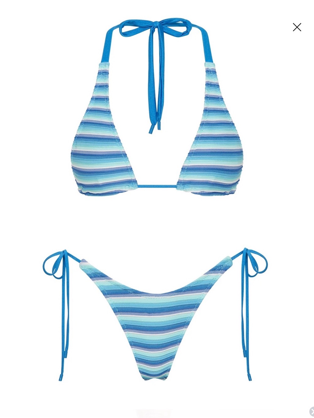 Triangl Bikini Set DARA - horizon blue size medium